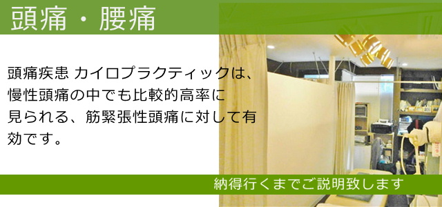 頭痛・腰痛/すずきファクトリー